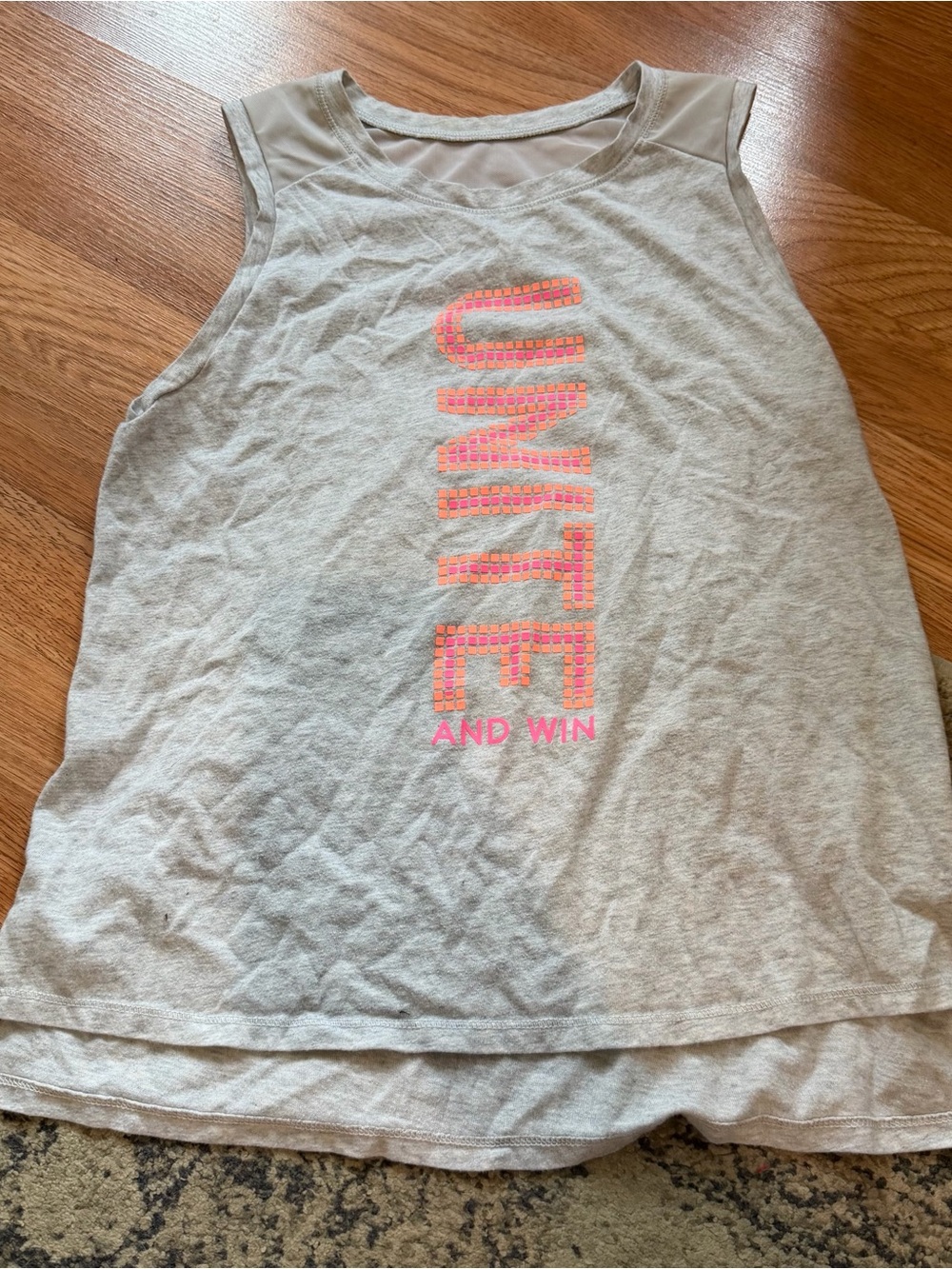 Athletic Works XXL Gray Tank